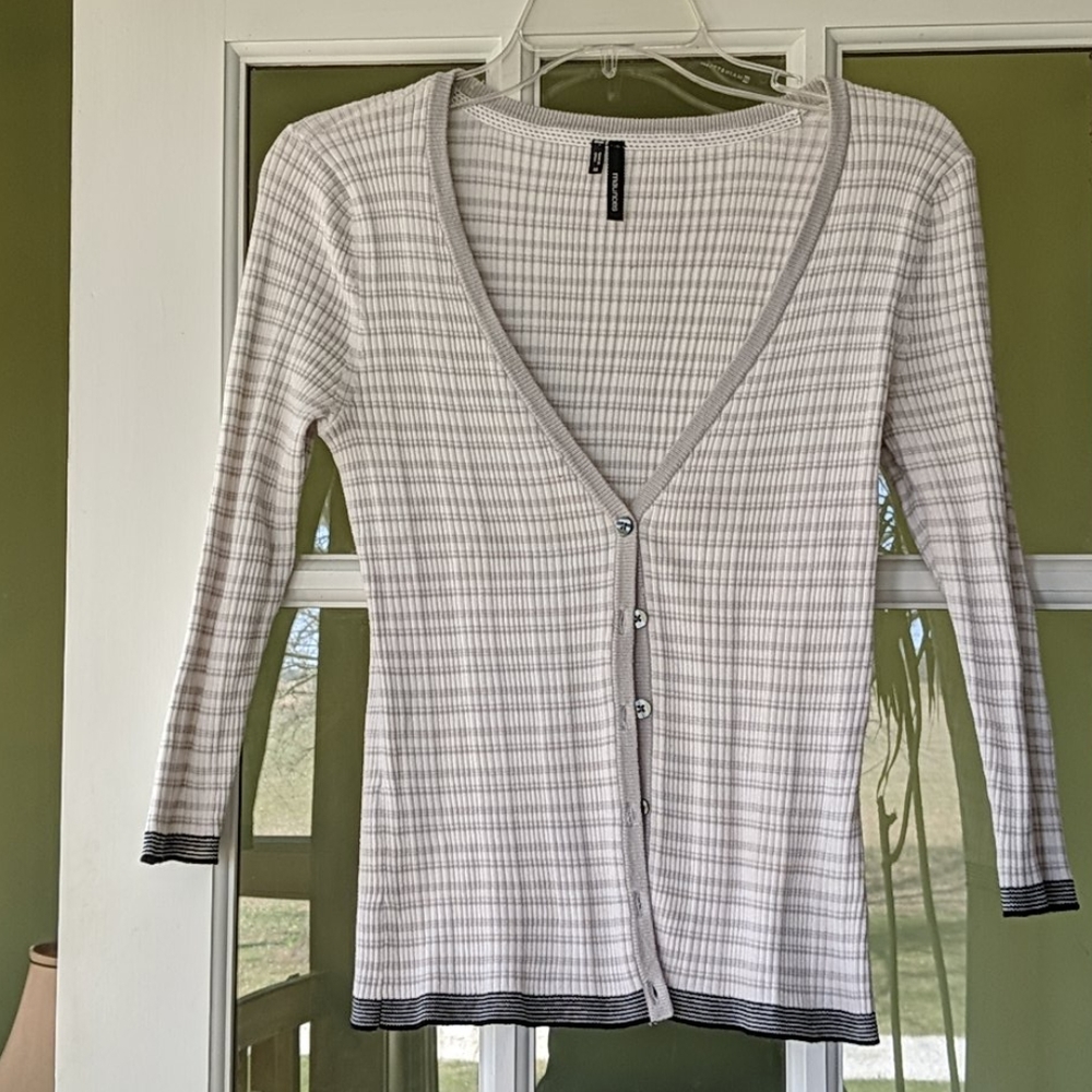 Button-up sweater